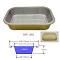 Disposable Smoothwall Aluminum Foil Container for Food Packaging